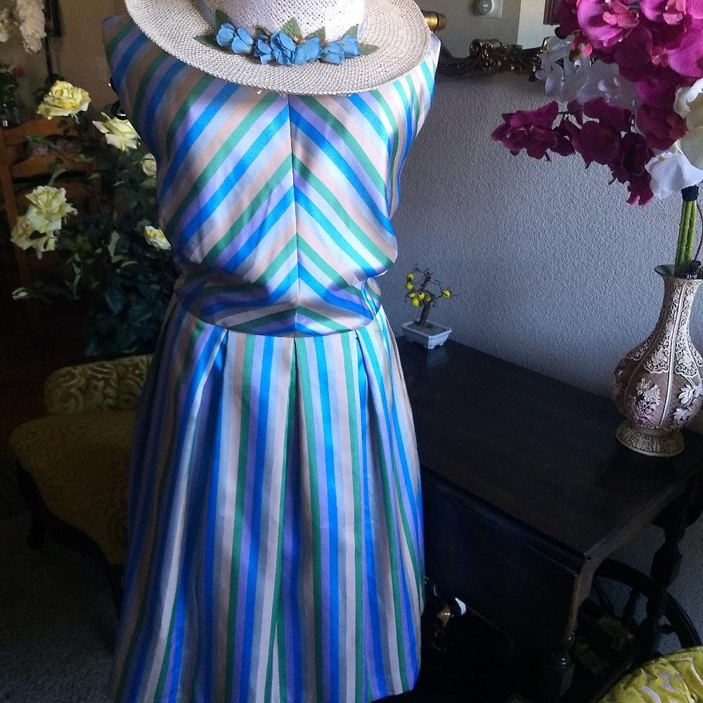 Candy Cane Striped Dress